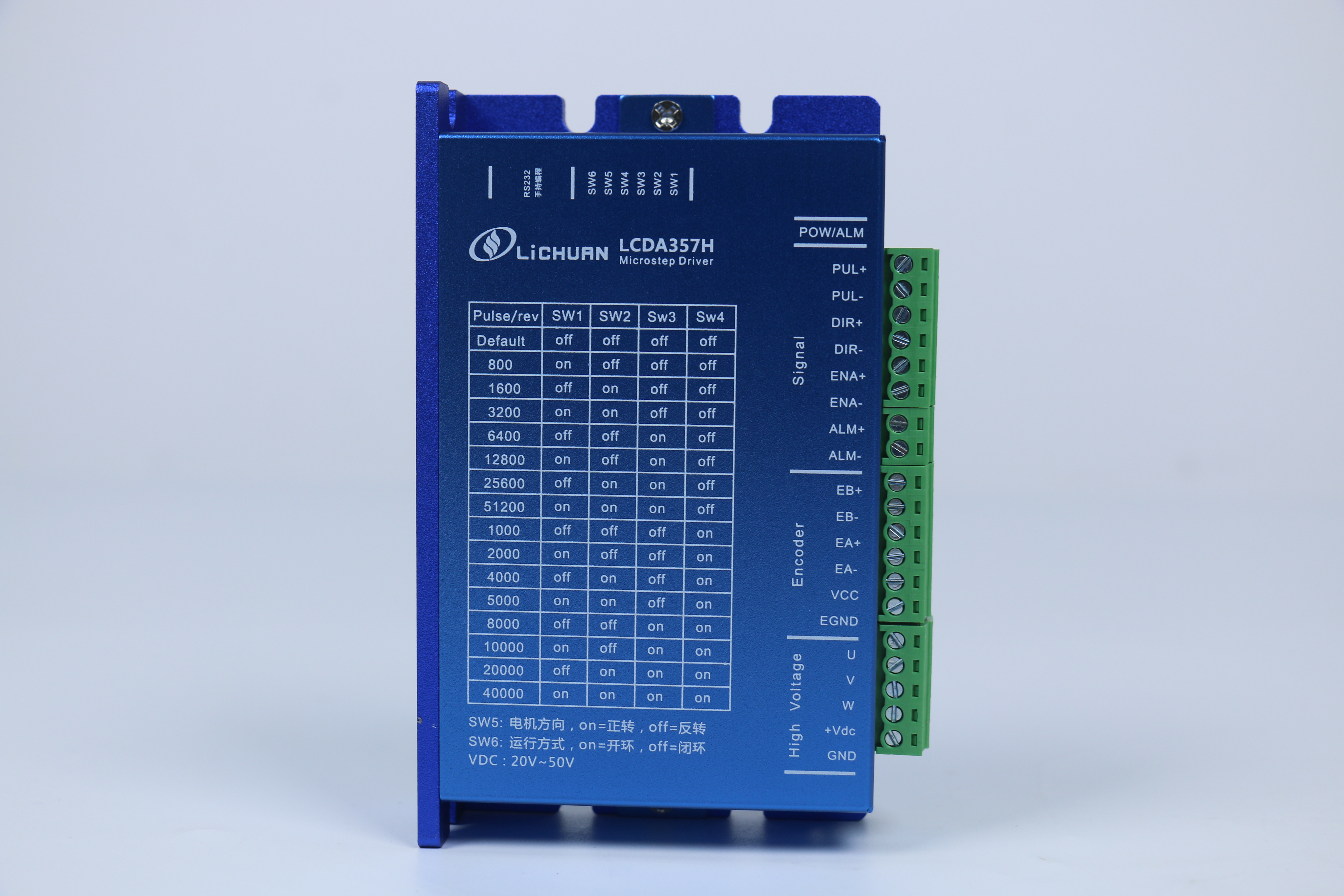 3 ໄລຍະ Nema23 ປິດ loop stepper motor driver